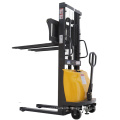 semi-electric lifting stacker manual hand forklift Electric stacker reclaim